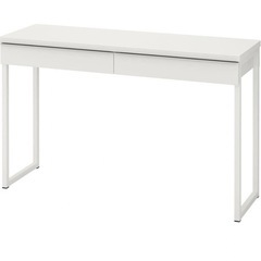 美品‼️IKEAデスクハイグロスホワイトの画像