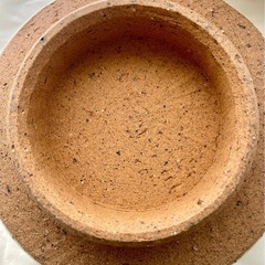 【生け花】花器　白釉盤の画像