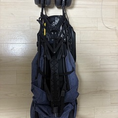 2人乗りベビーカー　DUOシティHOP2 ブルーデニム