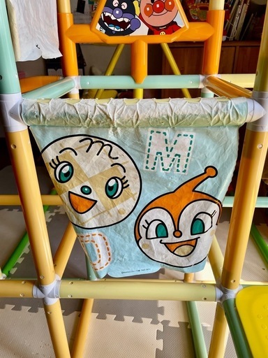 アンパンマン うちの子天才 カンタン折りたたみブランコパークDX