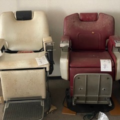 理容室用　椅子　2脚