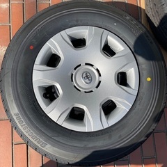 ハイエース　タイヤホイール　新車外し　ブリヂストンの画像