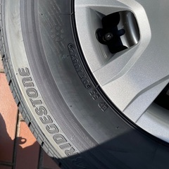 ハイエース　タイヤホイール　新車外し　ブリヂストンの画像