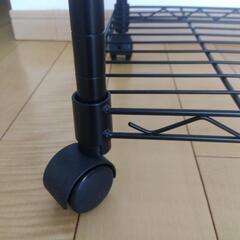 スチールラック　ブラックの画像