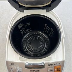 【❗️✨️ふっくら炊き上げ✨️❗️】HITACHI 炊飯器 5.5合炊き RZ-TS103M 2020年製🌟多機能・お手入れ簡単✨️IH加熱＆エコ炊飯モード付き❗️の画像