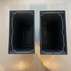 無印良品　ゴミ箱　2個セットの画像
