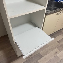 食器棚 白の画像