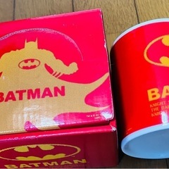 新品　BATMAN バットマン マグカップ 赤