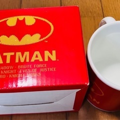 新品　BATMAN バットマン マグカップ 赤の画像