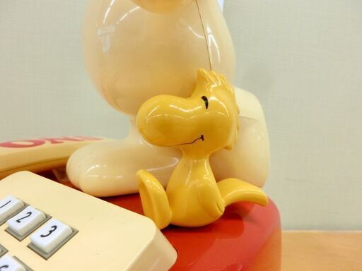 電電公社■スヌーピー電話機 D-017P 田村電機 TOMY トミー SNOOPY プッシュホン 固定電話 昭和レトロ コレクション 札幌 西区 西野