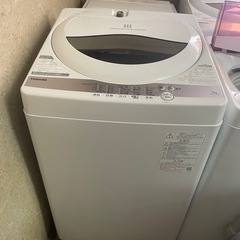 21年製　TOSHIBA 洗濯機　5k AW-5G9 ST