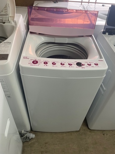 20年製　ハイアール　洗濯機　5.5k JW-C55FK ST