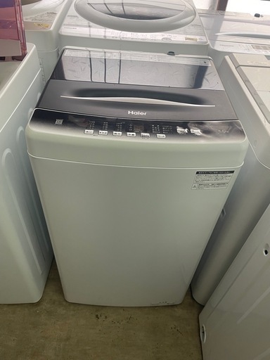 22年製　ハイアール　洗濯機　5.5k JW-U55HK ST