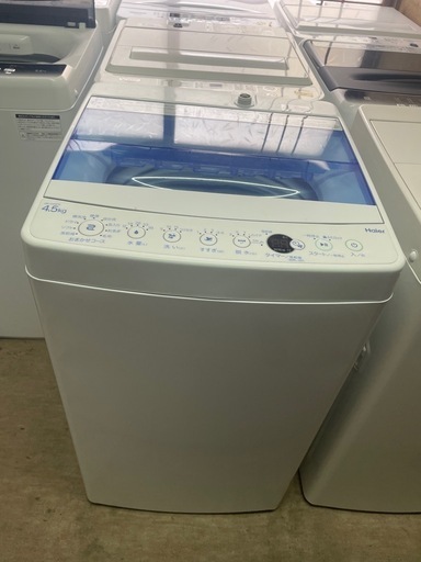 20年製 ハイアール　洗濯機　4.5k JW-C45FK ST