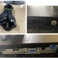 【7C21①】Lenovo PCﾓﾆﾀｰ 2018年製の画像