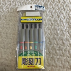 新品未使用　彫刻刀の画像