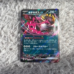 ポケモンカード　キチギチスex RR