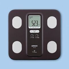 【REGASTOCK川崎店】【動作確認済み】OMRON オムロン 体重計 体組成計 体脂肪計 HBF-202 ブラック 通電確認済の画像