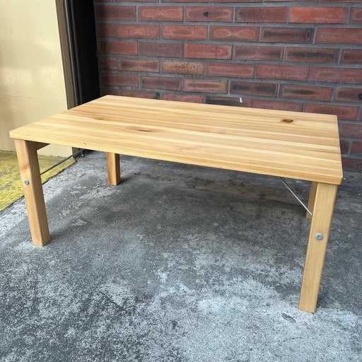 無印良品 タモ材 ローテーブル 【値下げ】リビングテーブル ロー