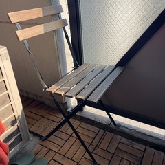 IKEAガーデン用椅子の画像