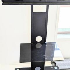 テレビスタンド　便利なキャスター付き　　定価2.5万ほど。