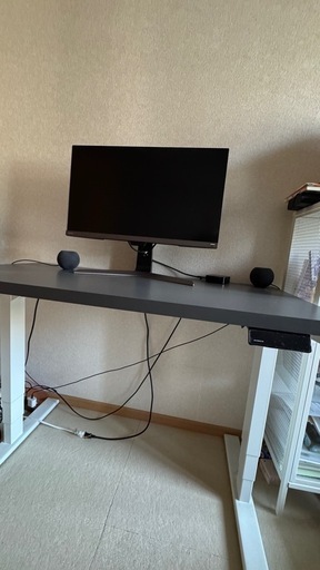 BenQ EW2880U 28 4Kモニター　電動昇降デスク　FREXISPOT