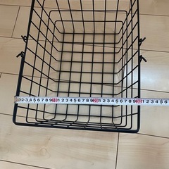 スチールバスケット2個セットの画像