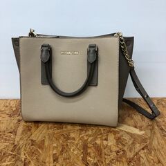 【A580】ショルダーバッグ MICHAEL KORS バイカラ...