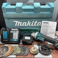【中古】マキタ Makita GA404DN 充電式ディスクグラ...