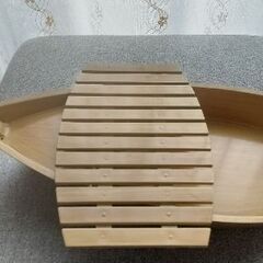 お刺身用舟盛り台     家庭向きサイズ  の画像