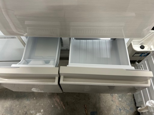 美品 パナソニック ノンフロン冷凍冷蔵庫 【中古】 Panasonic NR-E419EX-N形 2023年製 406L 右開き 5ドア