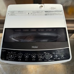 洗濯機 Haier 2021年制 5.5k 配送3000~の画像