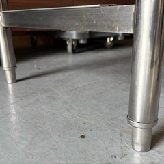  業務用調理台作業台 ステンレス作業テーブル 置棚 業務用 幅75cm Used/キレイの画像