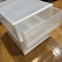 【取引終了】無印良品 衣装ケース 2個の画像