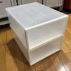 【取引終了】無印良品 衣装ケース 2個