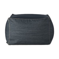 無印良品　ビーズクッション　人をダメにするソファ　デニム生地　その①　の画像