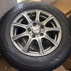 社外15インチタイヤホイール4本セット