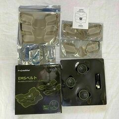 【新品未使用】腹筋ベルト ems 簡単宅トレ 筋トレ 美ボディ ...