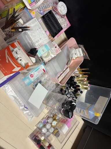 ジェルネイル 用品 まとめ売り 計123点 OUTLET】ネイル用品まとめ売りR