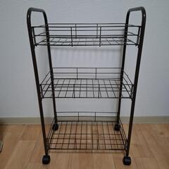 3月末まで スチールラック キッチンワゴン 