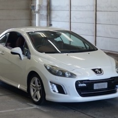 プジョー　308cc 後期モデル　電動オープン　ワイン革　