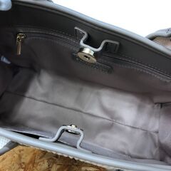 【ジャングルジャングル岩出店】【A586】コーデュロイトートバッグ Samantha Vega ロゴテープベルト カーキの画像