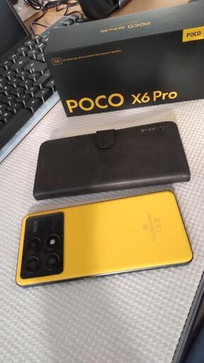 美品POCO x6 Pro 5G 12gb 512 gb グローバル版　androidスマホ