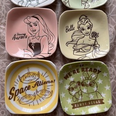 ディズニー豆皿の画像