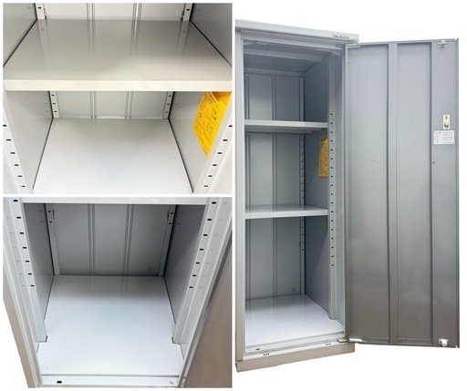 ◯イナバ物置 アイビーストッカー スリム 高さ1580mm 幅620mm 奥行