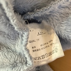 美品サンリオコラボ　シナモロールボアパーカー　の画像
