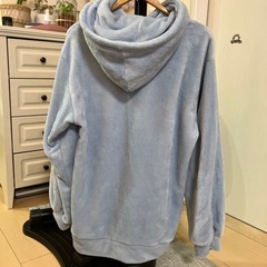 美品サンリオコラボ　シナモロールボアパーカー　の画像