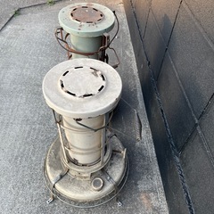 アラジン ブルーフレームヒーター ストーブ ジャンク 部品取り インテリアの画像