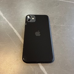 Apple iPhone 11 ブラックの画像