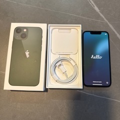 Apple iPhone 13 グリーンの画像